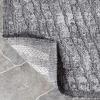 Superior Indoor Outdoor Area Rug, Floor Decor, Perfect for Patio, Bedroom, Kitchen, Living Room, Entryway, Playroom, Nursery, Carpet Cover, Diamonds, Sterling Collection, 7′ 10″ x 9′ 10″, Grey(Ellery – Grey)