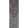 Superior Indoor/ Outdoor Large Area Rug, Geometric Modern Home Floor Decor For Patio, Poolside, Entryway, Kitchen, Living Room, Bedroom, Jute Backed Rugs, Colburn Collection, 5′ x 8′, Blue(Green/Brown)