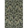 Superior Indoor/ Outdoor Small Area Rug, Contemporary Home Floor Decor, Patio, Entryway, Porch, Kitchen, Dining Room, Living, Office, Jute Backed, Aldaine Collection, 2′ x 3′, Teal