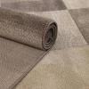 Superior Indoor Runner Rug, Jute Backing, Home Decor for Bedroom, Living Room, Office, Kitchen, Hallway, Floor Cover, Patchwork, Color Block, Plush, Clifton Collection, 2′ 7″ x 10′, Multi Color(Beige)