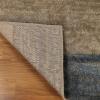 Superior Indoor Runner Rug, Jute Backing, Home Decor for Bedroom, Living Room, Office, Kitchen, Hallway, Floor Cover, Patchwork, Color Block, Plush, Clifton Collection, 2′ 7″ x 10′, Multi Color(Grey-brown)