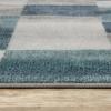 Superior Indoor Runner Rug, Jute Backing, Home Decor for Bedroom, Living Room, Office, Kitchen, Hallway, Floor Cover, Patchwork, Color Block, Plush, Clifton Collection, 2′ 7″ x 10′, Multi Color(Rivulet)