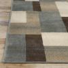 Superior Indoor Runner Rug, Jute Backing, Home Decor for Bedroom, Living Room, Office, Kitchen, Hallway, Floor Cover, Patchwork, Color Block, Plush, Clifton Collection, 2′ 7″ x 10′, Multi Color(A Multi Color)