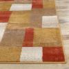 Superior Indoor Runner Rug, Jute Backing, Home Decor for Bedroom, Living Room, Office, Kitchen, Hallway, Floor Cover, Patchwork, Color Block, Plush, Clifton Collection, 2′ 7″ x 10′, Multi Color(Ginger)