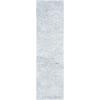 Superior Indoor Shag Modern Fuzzy Soft Cozy Shaggy Living/Dining Room, Bedroom, Office, Entryway, Kitchen, Dorm, Playroom, Kids, Nursery, Textured Area Rug, 2 ft 5 in x 12 ft, Sage(White)