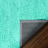 Superior Indoor Shag Modern Fuzzy Soft Cozy Shaggy Living/Dining Room, Bedroom, Office, Entryway, Kitchen, Dorm, Playroom, Kids, Nursery, Textured Area Rug, 2 ft 5 in x 12 ft, Sage(Ocean Blue)