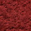 Superior Indoor Shag Modern Fuzzy Soft Cozy Shaggy Living/Dining Room, Bedroom, Office, Entryway, Kitchen, Dorm, Playroom, Kids, Nursery, Textured Area Rug, 2 ft 5 in x 12 ft, Sage(Burgundy)