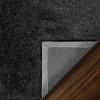 Superior Indoor Shag Modern Fuzzy Soft Cozy Shaggy Living/Dining Room, Bedroom, Office, Entryway, Kitchen, Dorm, Playroom, Kids, Nursery, Textured Area Rug, 2 ft 5 in x 12 ft, Sage(Black)