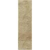 Superior Indoor Shag Modern Fuzzy Soft Cozy Shaggy Living/Dining Room, Bedroom, Office, Entryway, Kitchen, Dorm, Playroom, Kids, Nursery, Textured Area Rug, 2 ft 5 in x 12 ft, Sage(Beige)