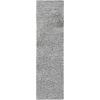 Superior Indoor Shag Modern Fuzzy Soft Cozy Shaggy Living/Dining Room, Bedroom, Office, Entryway, Kitchen, Dorm, Playroom, Kids, Nursery, Textured Area Rug, 2 ft 5 in x 12 ft, Sage(Silver)