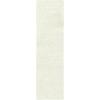 Superior Indoor Shag Modern Fuzzy Soft Cozy Shaggy Living/Dining Room, Bedroom, Office, Entryway, Kitchen, Dorm, Playroom, Kids, Nursery, Textured Area Rug, 2 ft 5 in x 12 ft, Sage(Ivory)