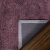 Superior Indoor Shag Modern Fuzzy Soft Cozy Shaggy Living/Dining Room, Bedroom, Office, Entryway, Kitchen, Dorm, Playroom, Kids, Nursery, Textured Area Rug, 2 ft 5 in x 12 ft, Sage(Purple)
