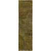 Superior Indoor Shag Modern Fuzzy Soft Cozy Shaggy Living/Dining Room, Bedroom, Office, Entryway, Kitchen, Dorm, Playroom, Kids, Nursery, Textured Area Rug, 2 ft 5 in x 12 ft, Sage(Sage)