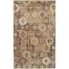 Superior Indoor Small Area Rug, Jute Backing, Rustic Modern Farmhouse Floor Decor For Entryway, Hallway, Kitchen, Office, Bedroom, Living/ Dining Room, Nursery, Arabella Collection, 2′ x 3′, Brown Red