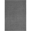 Superior Indoor/Outdoor Area Rug, Dual-Tone Reversible Braided Floor Decor for Patio, Front Porch, Entryway, Living Room, Office, Nursery, Artistic Home, 5′ x 8′, Fog Green-White(Charcoal)