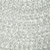 Superior Indoor/Outdoor Area Rug, Dual-Tone Reversible Braided Floor Decor for Patio, Front Porch, Entryway, Living Room, Office, Nursery, Artistic Home, 5′ x 8′, Fog Green-White(Fog Green-white)
