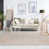 Superior Indoor/Outdoor Area Rug, Dual-Tone Reversible Braided Floor Decor for Patio, Front Porch, Entryway, Living Room, Office, Nursery, Artistic Home, 5′ x 8′, Fog Green-White(Latte-white – Z)