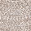 Superior Indoor/Outdoor Area Rug, Dual-Tone Reversible Braided Floor Decor for Patio, Front Porch, Entryway, Living Room, Office, Nursery, Artistic Home, 5′ x 8′, Fog Green-White(Latte-white – Z)