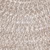 Superior Indoor/Outdoor Area Rug, Dual-Tone Reversible Braided Floor Decor for Patio, Front Porch, Entryway, Living Room, Office, Nursery, Artistic Home, 5′ x 8′, Fog Green-White(Latte-white)