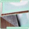 Superior Kids Indoor Area Rug, Jumbo Numbers Design, Cute Rugs for Nursery, Playroom, Bedroom, Living Room, Unique Accent, Soft Cotton Backed, Entryway, Playtime Collection, 5′ 7″ x 8′ 9″, Aquamarine(Aquamarine)