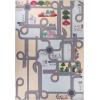 Superior Kids Indoor Area Rug, Jumbo Numbers Design, Cute Rugs for Nursery, Playroom, Bedroom, Living Room, Unique Accent, Soft Cotton Backed, Entryway, Playtime Collection, 5′ 7″ x 8′ 9″, Aquamarine(Blue)
