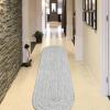 Superior Kinallen Reversible Braided Oval Indoor/Outdoor Area Rug for Living Room Bedroom Office Kitchen Dining Washable Rugs, 6′ x 9′, Brick-White(Canvas-white)