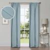 Superior Linen Textured Blackout Curtain Set of 2, Thermal Insulated Panel Pair with Grommet Top Header, Classic Natural Look Room Darkening Drapes, Available in 4 Lengths – Cream, 52”x108” each(Teal)