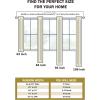 Superior Linen Textured Blackout Curtain Set of 2, Thermal Insulated Panel Pair with Grommet Top Header, Classic Natural Look Room Darkening Drapes, Available in 4 Lengths – Cream, 52”x108” each(Navy Blue)