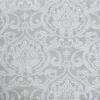 Superior Lotus Jacquard Curtains, Floral Damask Window Accent, Perfect for Family Room or Bedroom, Traditional, Formal, Classic Style with Grommets, Curtain Set of 2 Panels, 52″ x 108″, Linen(Light Grey)
