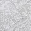 Superior Lotus Jacquard Curtains, Floral Damask Window Accent, Perfect for Family Room or Bedroom, Traditional, Formal, Classic Style with Grommets, Curtain Set of 2 Panels, 52″ x 108″, Linen(Light Grey)
