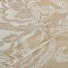 Superior Lotus Jacquard Curtains, Floral Damask Window Accent, Perfect for Family Room or Bedroom, Traditional, Formal, Classic Style with Grommets, Curtain Set of 2 Panels, 52″ x 108″, Linen(Linen)