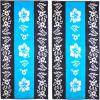 Superior Luxurious 100% Cotton Beach Towels, Oversized 34″ x 64″, Soft Velour Cotton and Absorbent Cotton Terry, Thick and Plush Floral Beach Towels – Hibiscus