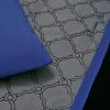Superior Maxfield 8 Piece Embroidered Comforter Set, Queen, Blue(Full)