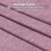 Superior Melange Flannel Cotton Sheet Set, Ultra-Soft Brushed Sheets, Modern, Farmhouse Bedding, Basics, Includes; Flat Sheet, Elastic Deep Pocket Fitted Sheet, Pillowcases, King, Fig Plum(Fig Plum)