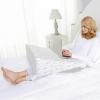 Superior Memory Foam Wedge Pillow, Body Pillow, Removable Cover, Extra Sleeping Support for Side, Back or Stomach Sleepers, Bedding Basics, Fluffy, Plush, Bedroom Decor, 24″ x 24″ x 8″, White(White)