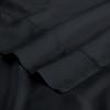 Superior Modal from Beechwood 300-Thread Count Solid Deep Pocket Sheet Set, King, White, 4-Piece SetxSuperior(Black)