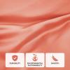 Superior Modal from Beechwood 300-Thread Count Solid Deep Pocket Sheet Set, King, White, 4-Piece SetxSuperior(Coral)