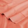 Superior Modal from Beechwood 300-Thread Count Solid Deep Pocket Sheet Set, King, White, 4-Piece SetxSuperior(Coral)