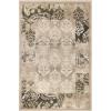 Superior Modern Mystique Collection Area Rug, 8mm Pile Height with Jute Backing, Elegant Multi-colored Damask Pattern, Anti-Static, Water-Repellent Rugs – Brown, 5′ x 8′ Rug(Beige)