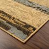 Superior Modern Rockwood Collection Area Rug, 8mm Pile Height with Jute Backing, Textured Geometric Brick Design, Anti-Static, Water-Repellent Rugs – Light Blue & Beige, 5′ x 8′ Rug(Light Blue/Beige)