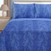 Superior Moroccan Paisley 100% Cotton 2-Piece Twin Quilt Set in Navy Blue(Navy Blue)