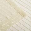 Superior Natural Light Filtering Sheer Curtain Panels, 8 Grommets, Window Treatments, Drapes Kitchen, Office, Bed, Living Room Windows, Jackson Striped Sheer Curtains, Set of 2, 52″ x 63″, Ivory(Ivory)