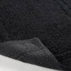 Superior Non-Slip 2 Piece Bath Rug Set, Ultra Plush, Soft and Absorbent 100% Combed Cotton Pile – Traditional Oval Bath Mat Set, Rust(Black)