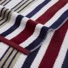 Superior Oversized 2-Piece Beach Towel Set – Quick Drying Cotton Beach Towels, Cape May Striped Summer Towel for Beach, Pool, and Jacuzzi Swim Towel for Kids and Adults 34″ x 64″, Pear(Rope – Red)