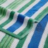 Superior Oversized 2-Piece Beach Towel Set – Quick Drying Cotton Beach Towels, Cape May Striped Summer Towel for Beach, Pool, and Jacuzzi Swim Towel for Kids and Adults 34″ x 64″, Pear(Rope – Atlantis)