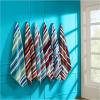 Superior Oversized 2-Piece Beach Towel Set – Quick Drying Cotton Beach Towels, Cape May Striped Summer Towel for Beach, Pool, and Jacuzzi Swim Towel for Kids and Adults 34″ x 64″, Pear(Rope – Flamingo)