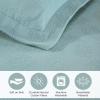 Superior Paisley 3 Piece Cotton Bedspread Set, Home Bed Decor, Decorative Bed Spread, 2 Pillow Shams, Medium Weight Blanket, Matelasse Coverlet Bedding, Vintage Floral Pattern, Queen, White(Aqua)
