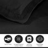 Superior Paisley 3 Piece Cotton Bedspread Set, Home Bed Decor, Decorative Bed Spread, 2 Pillow Shams, Medium Weight Blanket, Matelasse Coverlet Bedding, Vintage Floral Pattern, Queen, White(Black)