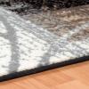 Superior Pastiche Floral Patchwork Non-Slip Indoor Washable Area Rug, 10′ x 14′, Brown(Beige)