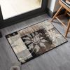 Superior Pastiche Floral Patchwork Non-Slip Indoor Washable Area Rug, 10′ x 14′, Brown(Beige)